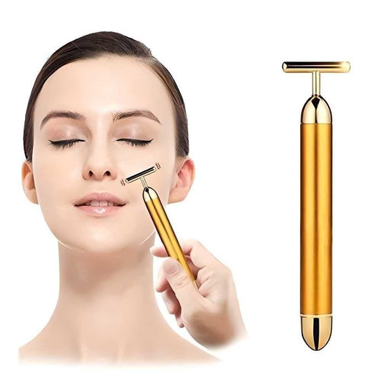 24K Gold Beauty Facial Massage Roller